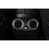 Cover Trim Rear Air Outlet Vent Fit For Benz GLC X253 2016- Black Steel 1PCS