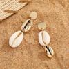 Korean Shell Drop Earrings: Exquisite, Fresh, Versatile Studs for Women