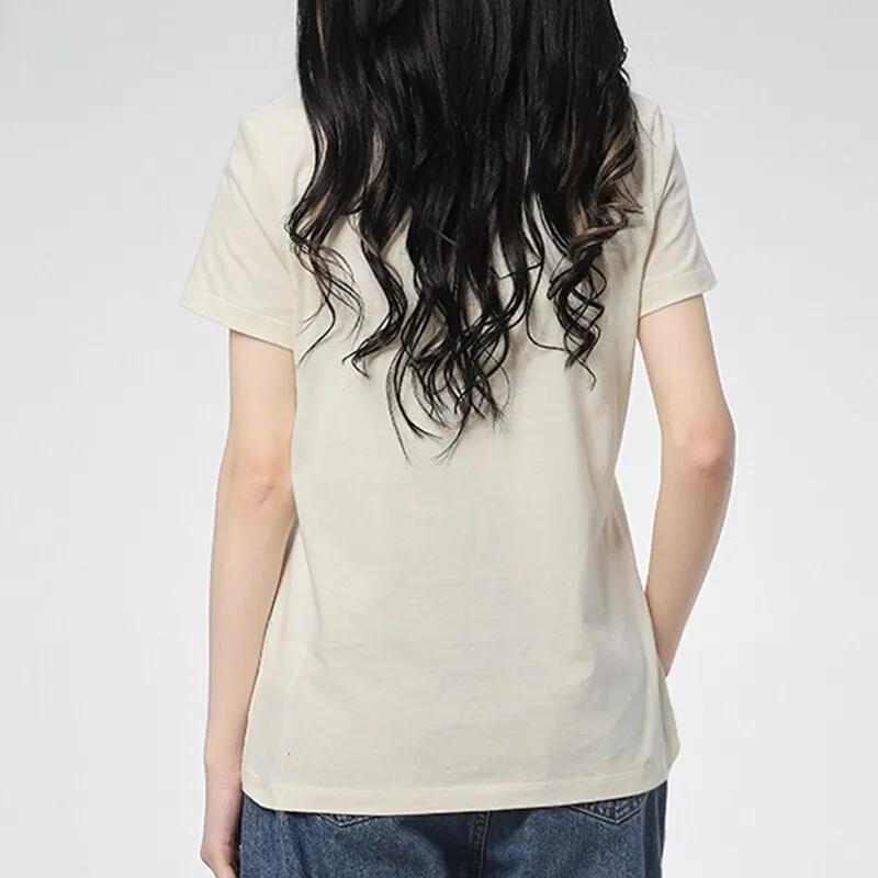 Nike Drop Shoulder Sleeve T Shirt Women's Coconut Milk White (Unisex) T-Shirts DH4256 113