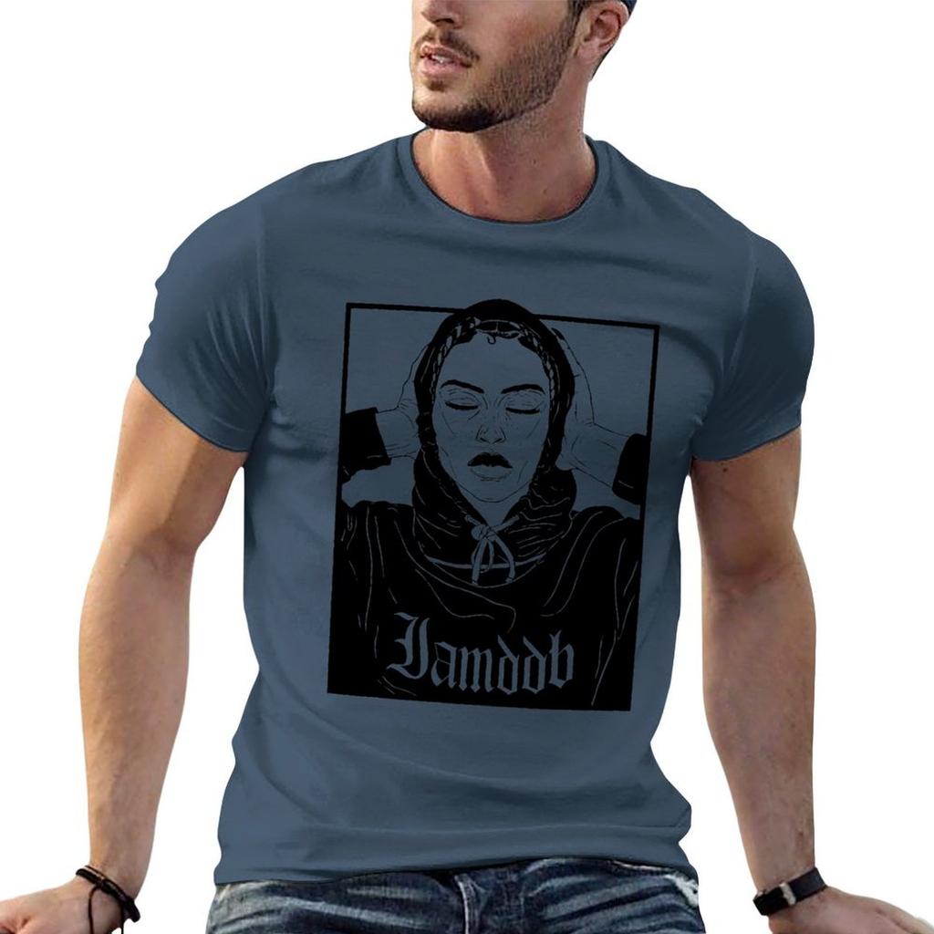Illustration portrait of rapper IAMDDB TShirt Trend Art Print TShirt