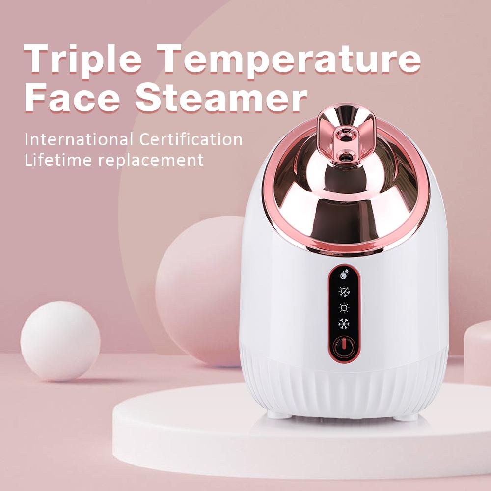 Face Steamer 3in1 Face SPA Nano Mist Sprayer Facial Steamer Facial Cleansing Sprayer Intelligent Beauty Salon Skin Moisturizing
