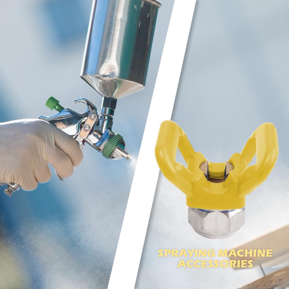 7/8 High Pressure Airless Paint Spray Gun Flat Tip Nozzle Guard Airless Tip Guard Toool for Sprayer