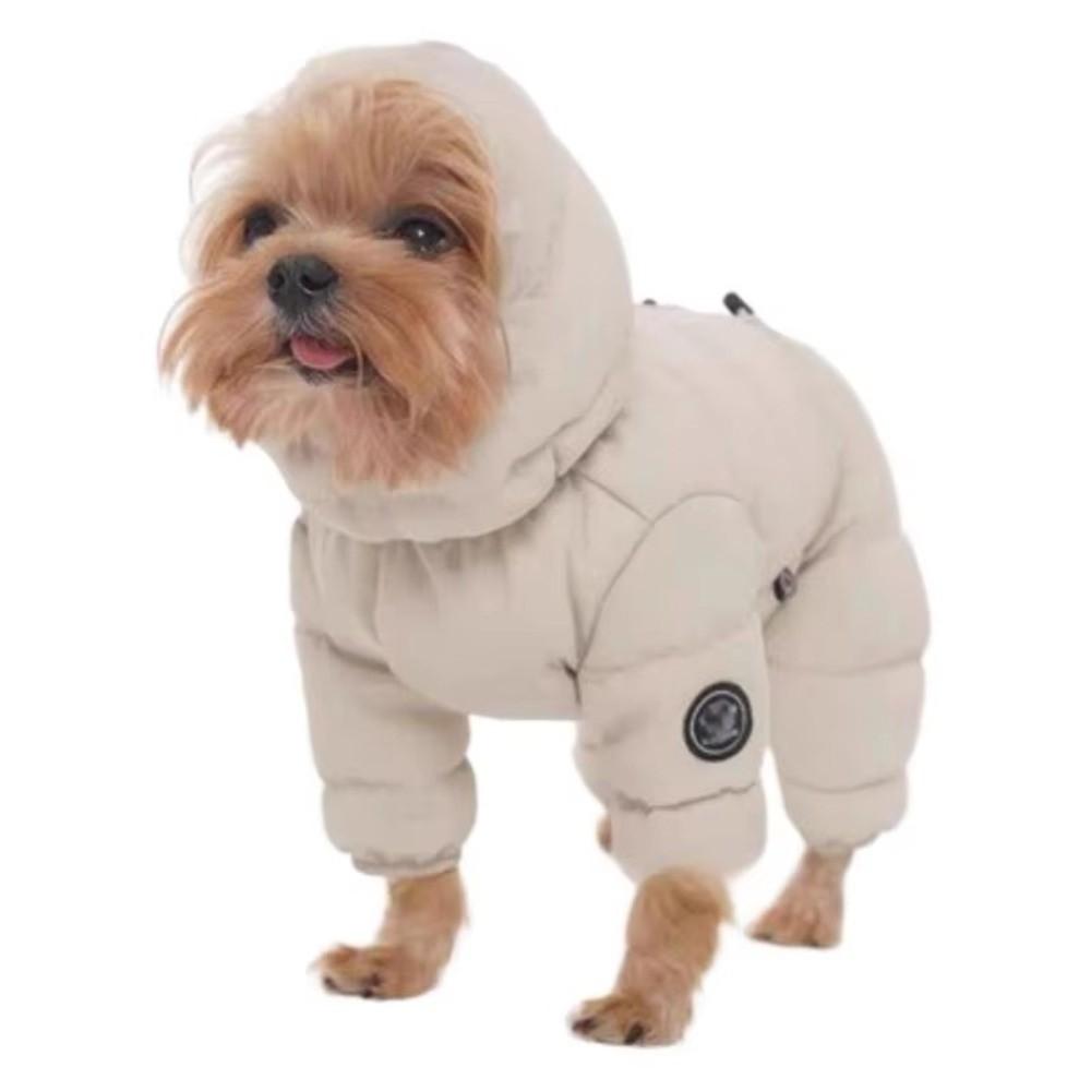 Verdickte Thermowatte Hund Winterkleidung Dicke Daunenbaumwolle Hund Overall Kälteschutz