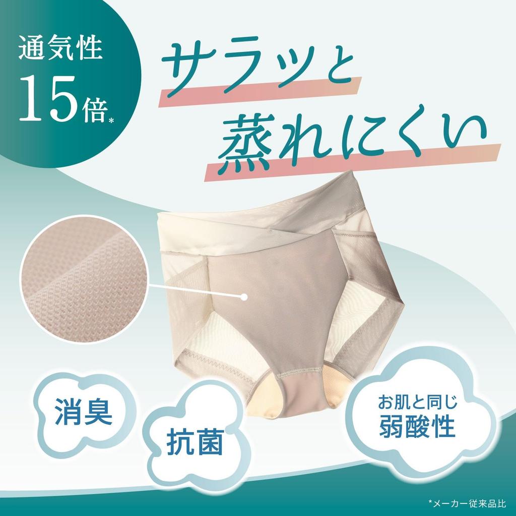 Healogy Recovery Ivory Size Recovery Girdle Pelvic Breathable Shorts, Mauve, 4L, Women's, Wear, makuake, Shorts, Support,