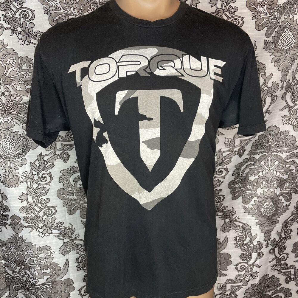 

Черная камуфляжная футболка унисекс Torque Mma UFC