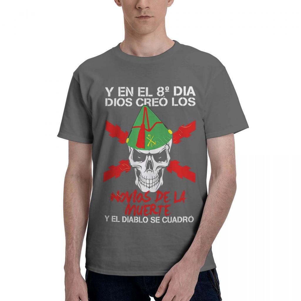 Spanish Legion 100 Cotton Casual Breathable Confortable Totoro Funny Mens TShirts Funny Shirt