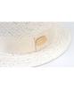 Ivory Line White Short Panama Hat