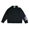 Y-3 X Palace Color Block Casual Crew Neck Sweater Unisex Sweater Black HN9883