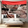 SLAM DUNK Print Tapestry - Portable Wall Decor Cloth, for Home, Dorm, Travel, Bedroom, Living Room - Ideal Birthday Housewarming Gift