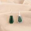 Chrome Diopside Gemstone 925 Sterling Silver Jewelry Handmade Hook Earrings1.26" EE-138-4