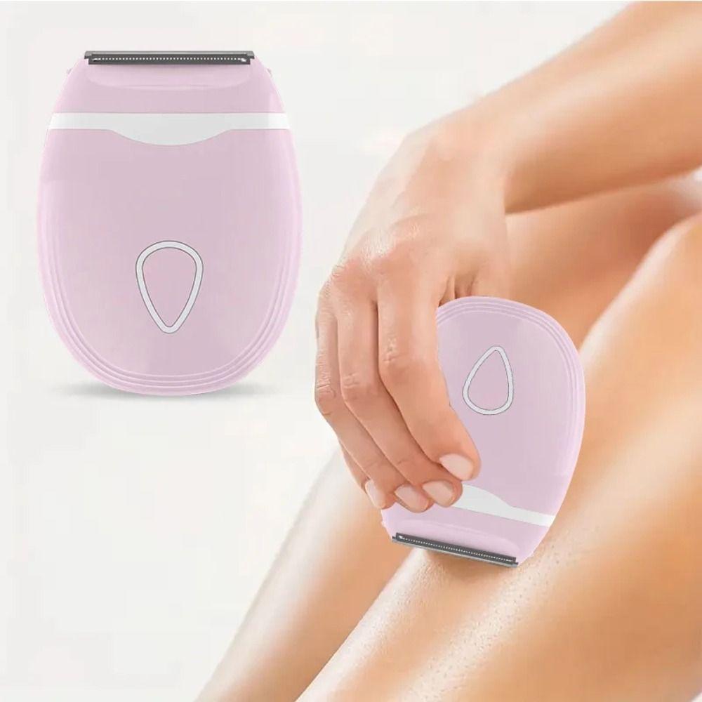Travel-Friendly Electric Hair Shaver Waterproof Women Hair Razor Universal Body Hair Trimmers