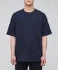 Musinsa Standard Relaxed Fit Crew Neck String T-Shirt [Navy]