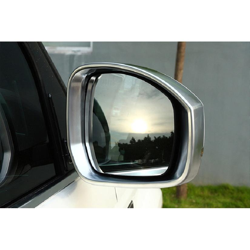 Carbon Fiber Style Car Rearview Mirror Frame Trim For Discovery 4 2014-2016 For Range Rover Sport RR Vogue 2014- LR5