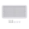 RV Side Air Ventilation Grille 13.78x7.32in UV Resistant Rectangle Air Vent Grill Cover for Camping Vehicle Motorhome