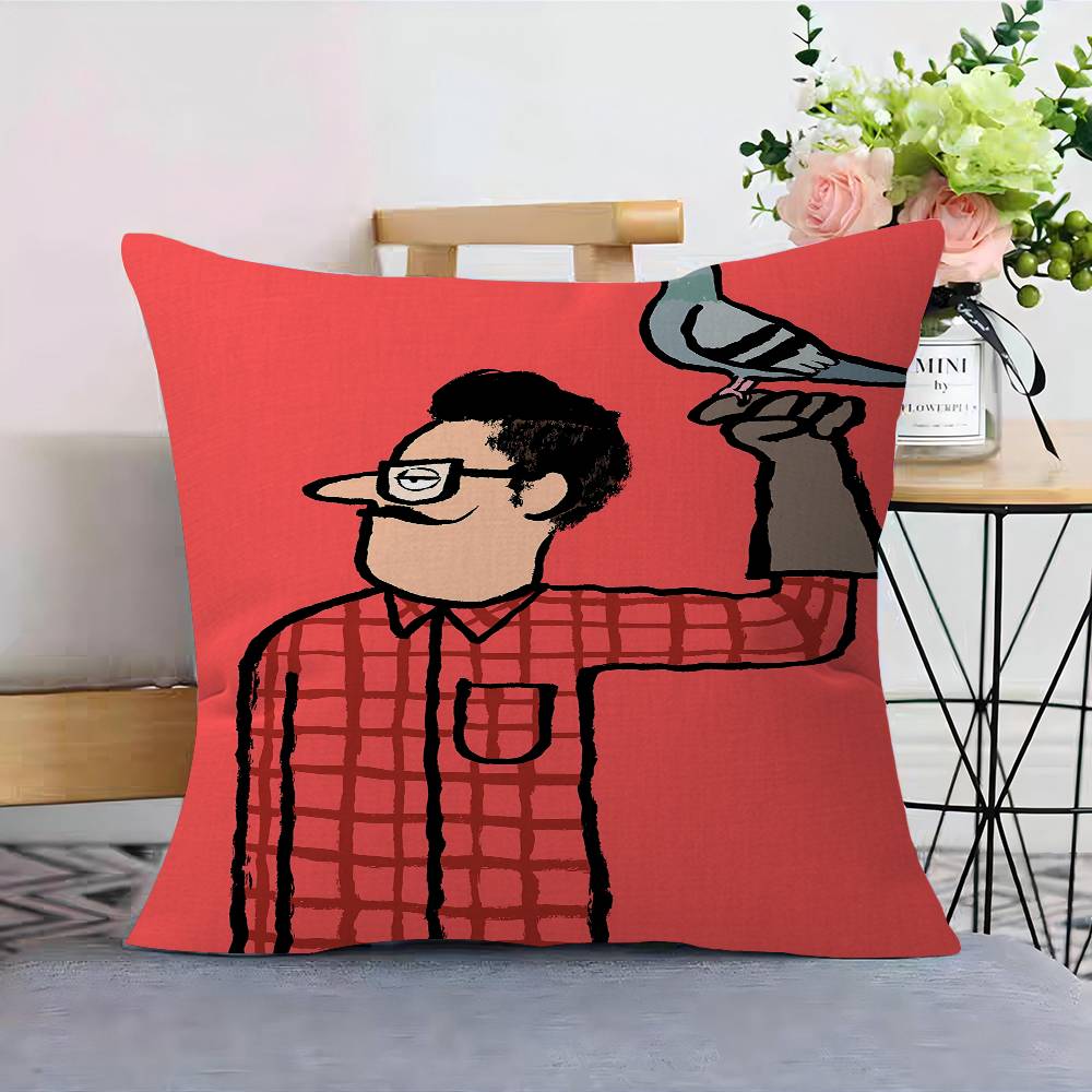 JJean Art Jullien Personalized Pillow Cover Kids Bedroom Wild Party Decor Pillowcase Kid Birthday Shower Gift