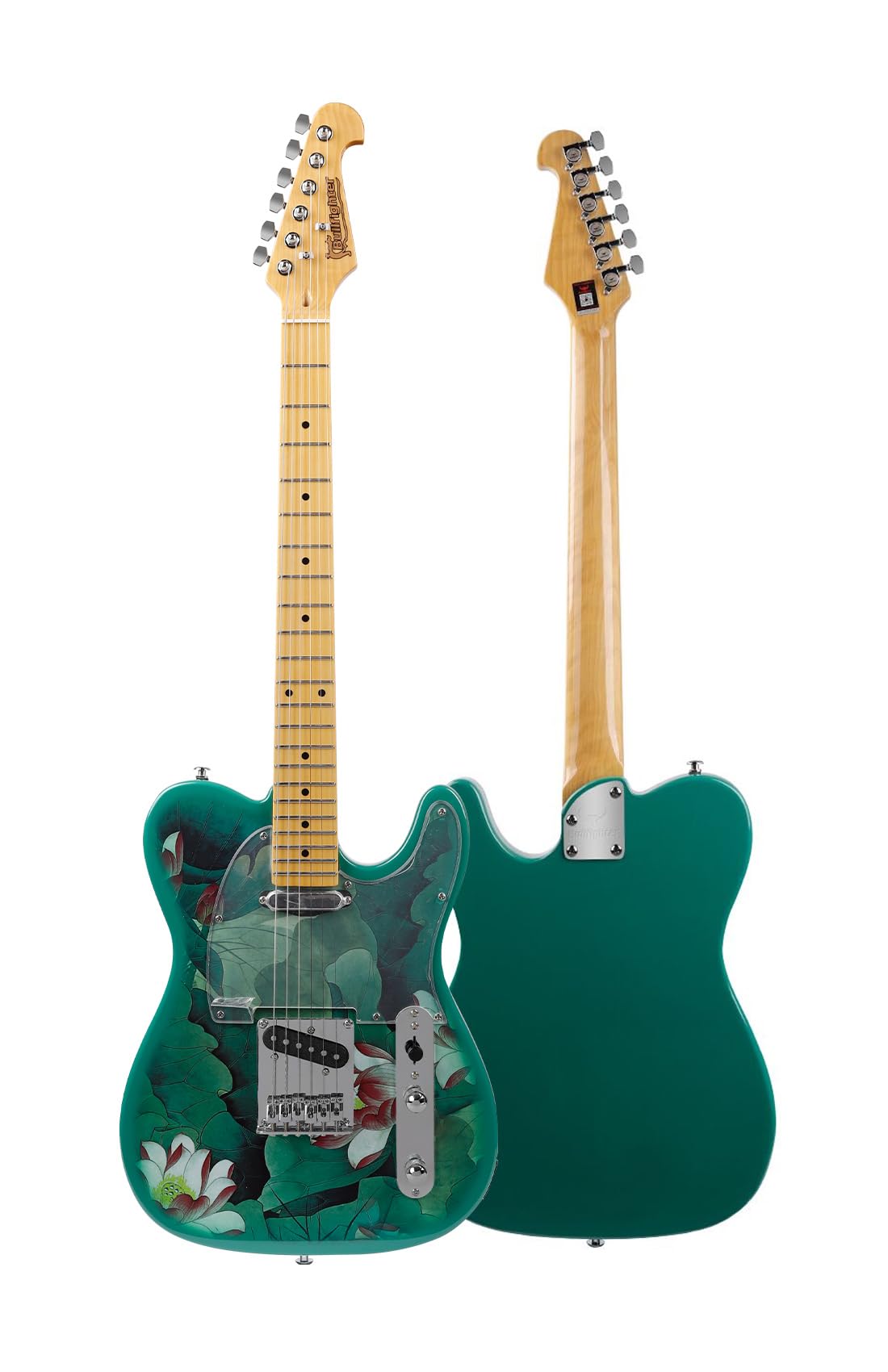 

Электрогитара Bullfighter TL Telecaster для взрослых, набор для начинающих, набор для профессиональных электрогитар Rock, звукосниматель TL типа SS (лотос)