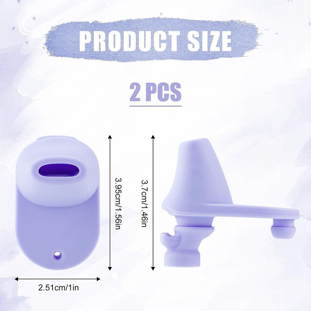 2pcs Silicone Replacement Mouthpiece Water Bottle Bite Valve for Ello Pop & Fill 22oz 32oz