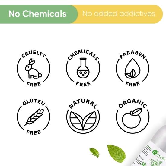 Naturalis Peppermint Oil – Pure Therapeutic Grade Peppermint Essential Oil for Hair, Skin Care, Steaming, Diffuser & Aromatherapy- 250Ml