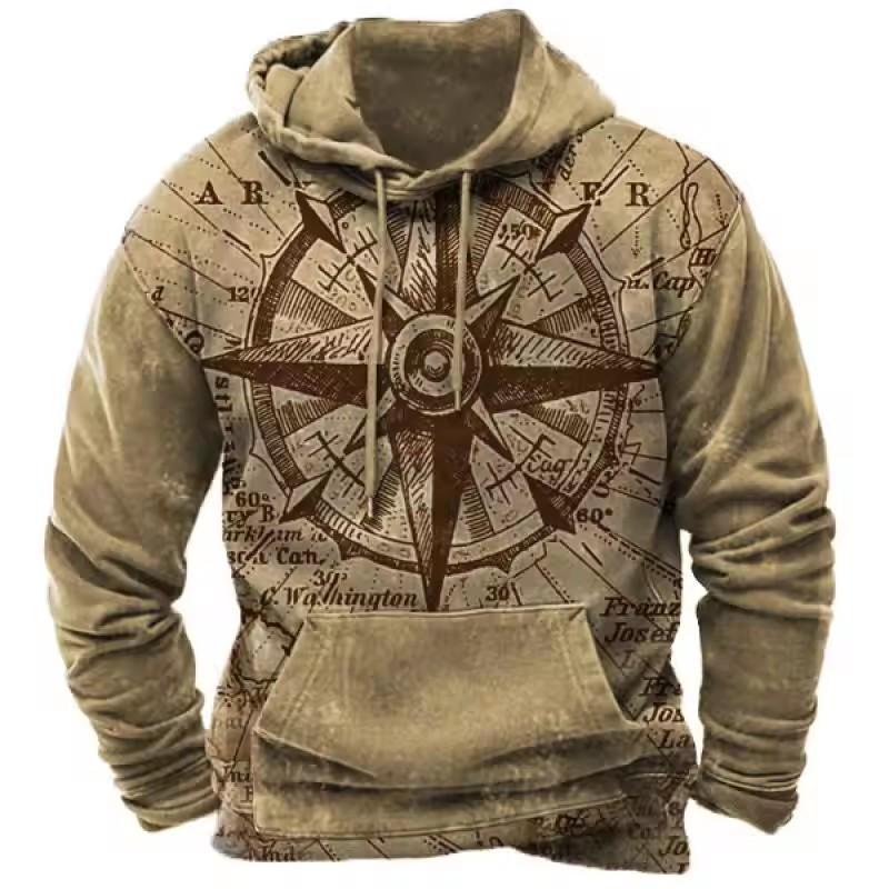 Funny Animal 3D Print Men's Hoodies Hip Hop Trend y2k Clothes Autumn and Winter Casual Sweatshirts Fashion Pullover Street Tops