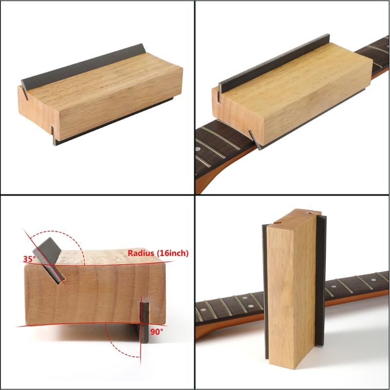 Guitar Bass Fretboard Sanding Block Fret Leveler Leveling File Guitar Luthiers Tool Guitar Fret Leveling Sanding Beam