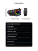 K06A Motorcycle Bluetooth Helmet Headset: Music, Waterproof, Long Battery, Wired Options