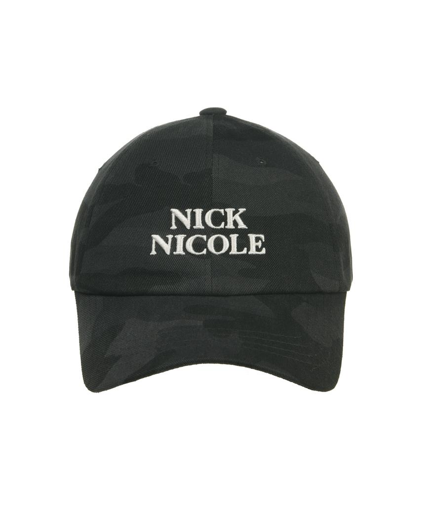 Nigaennikol Mini Originals Nicole Ball Cap_Camo Black