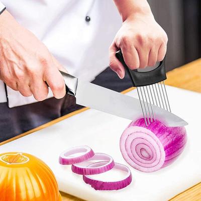 Držák cibule na krájení Kráječ citronů Kráječ Pomůcka Multifunkční Kuchyňský