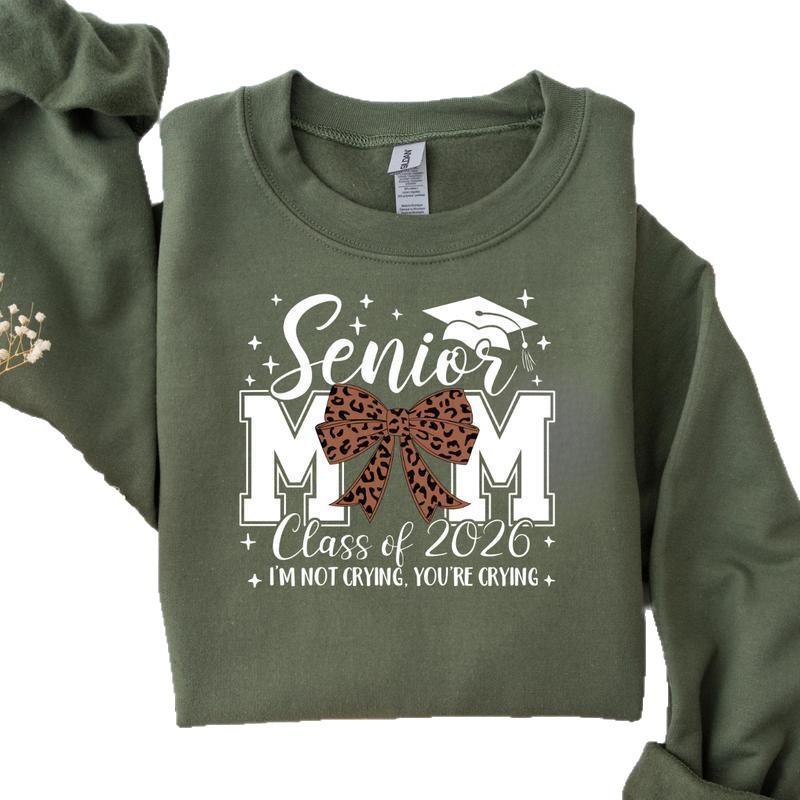 Proud Senior Mom  Crewneck – Graduation