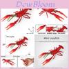 Childrens Marine Animal Model Plastic Red Claw Lobster Aquarium Decor Toy For Kids Learning