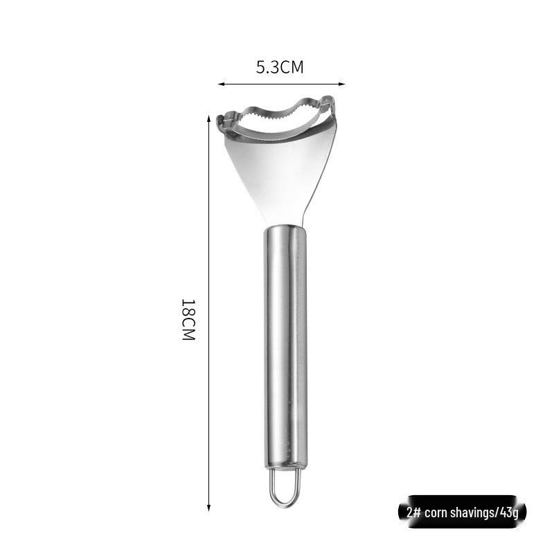 Clearance Stainless Steel Corn Peeler: Efficient Kernel Separator and Quick Threshing Tool