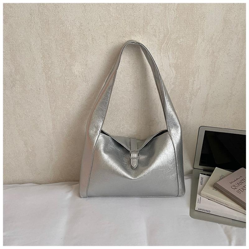 Fashionable Trendy Single-shoulder Bag with Large Capacity, Retro Underarm Bag, Women's Niche Commuter Tote Bag