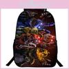 Vibrant Five Nights At Freddy's Backpack With Anime Pattern For Kids And Students