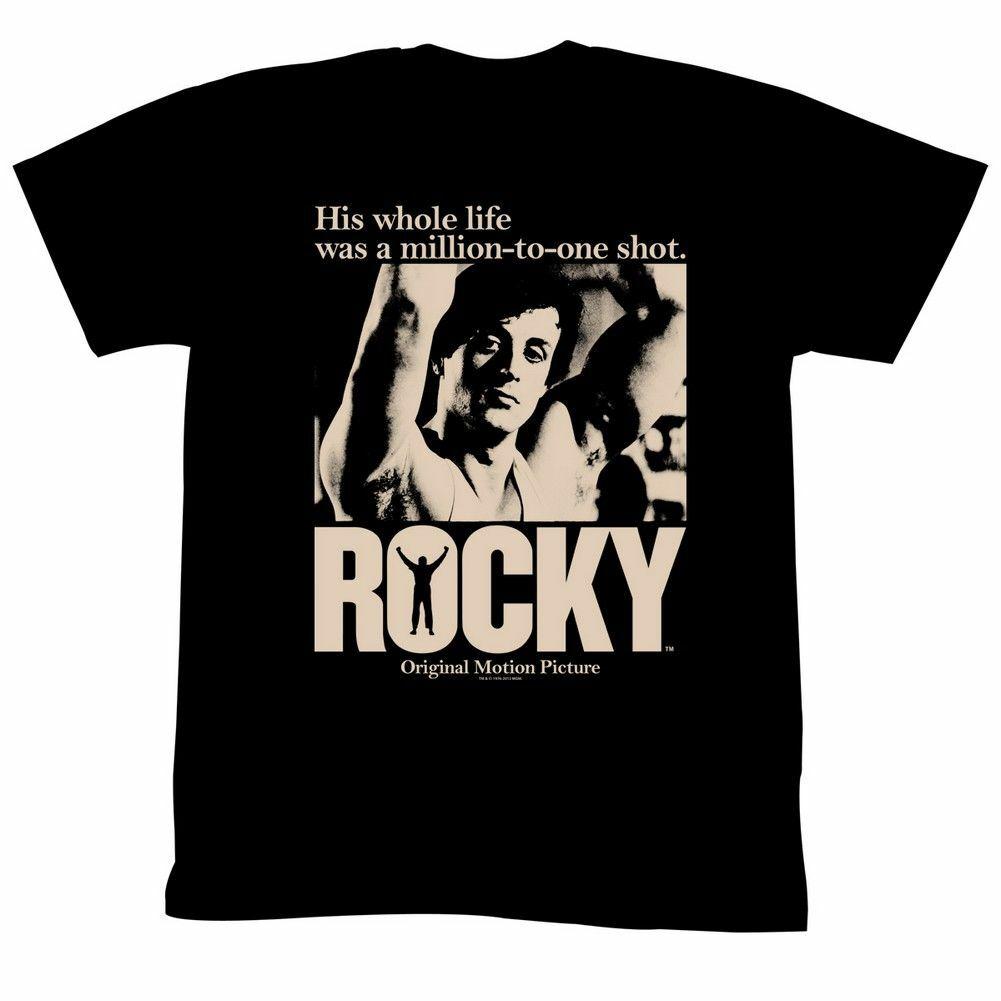 Rocky Greased Lightning Black T-Shirt Mens Womens Tees Top 2XL