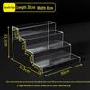 Transparent Acrylic Multi-layer Display Stand for Figures and Blind Boxes