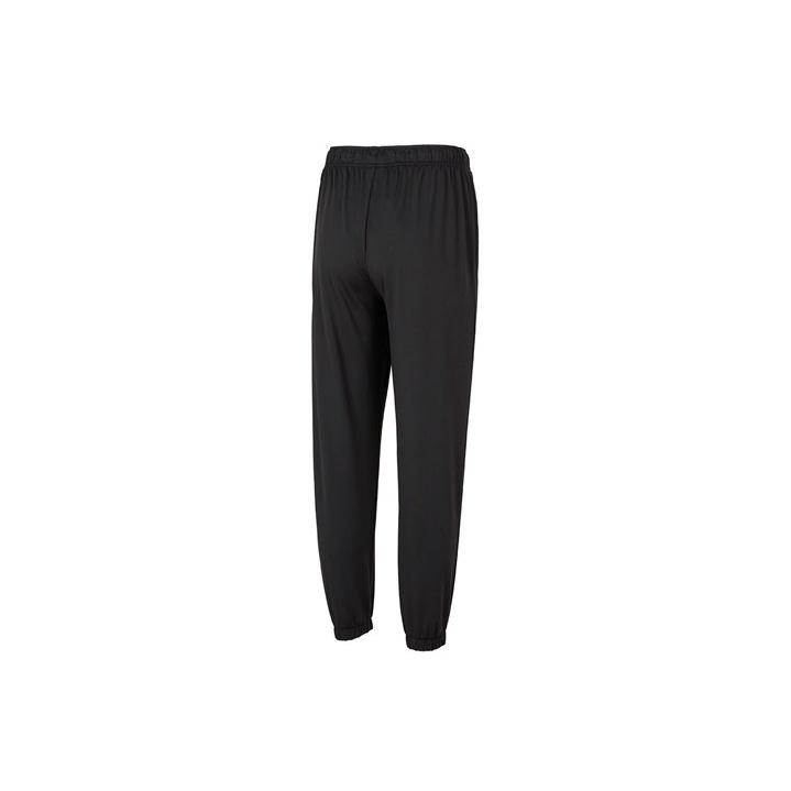 Puma Einfarbige Strick-Sporthosen mit Bündchen, atmungsaktiv, mit Logo, Herren, Unterteile, Schwarz 671930-01