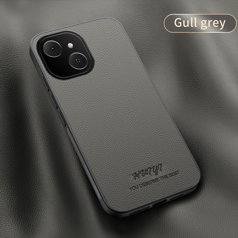 

Luxury Business Leather Soft Frame Magnetic Cover For Tecno Spark 40C Spark40C Phone Cases Capa For Tecno Spark 40C серый