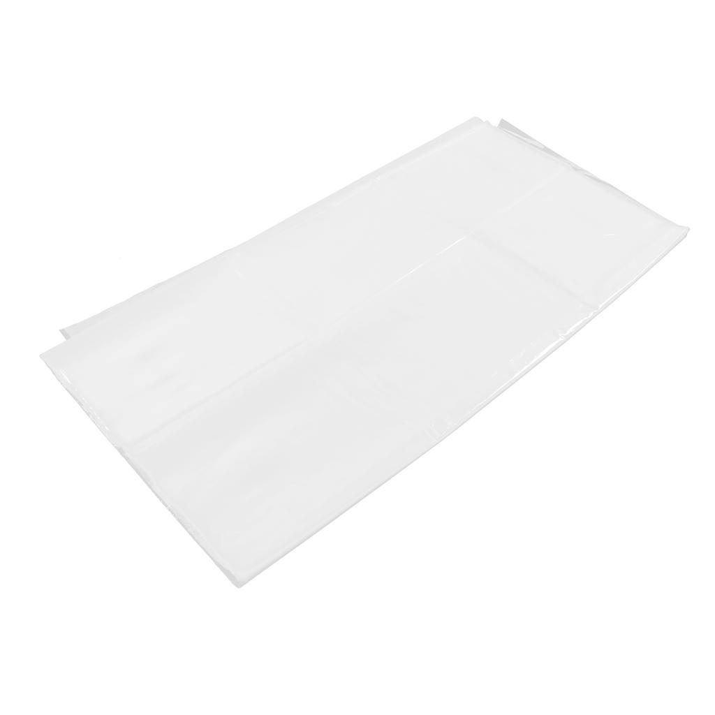 PE Plastic Film Transparent Dustproof Garden Plant Cover Greenhouse Agricultural Accessory2x8m   6.6x26.2ft