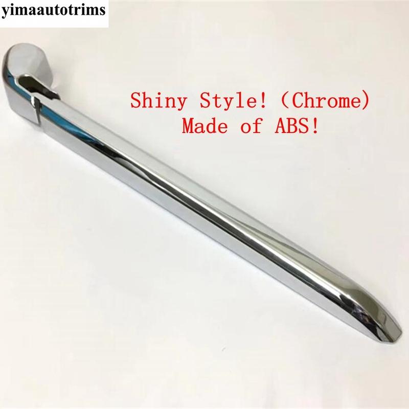 Rear Window Wiper Arm Decoration Protection Cover Trim For VOLVO XC60 2018 - 2024 ABS Chrome Accessories Exterior Refit Kit