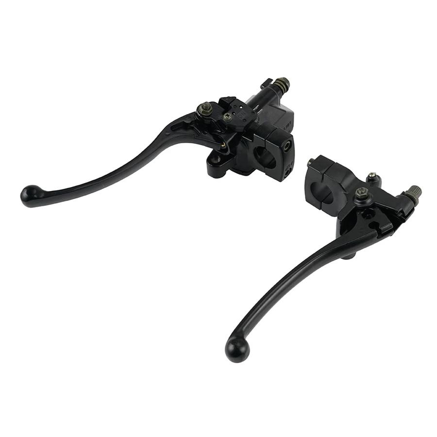 25mm Motorcycle Hydraulic Brake Clutch Master Cylinder Hydraulic Pump Lever 2Pcs