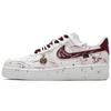 Air Force 1 Abrasion Resistant Low Top Skateboard Shoes Unisex White Red CW2288-111(Team1466-QD)