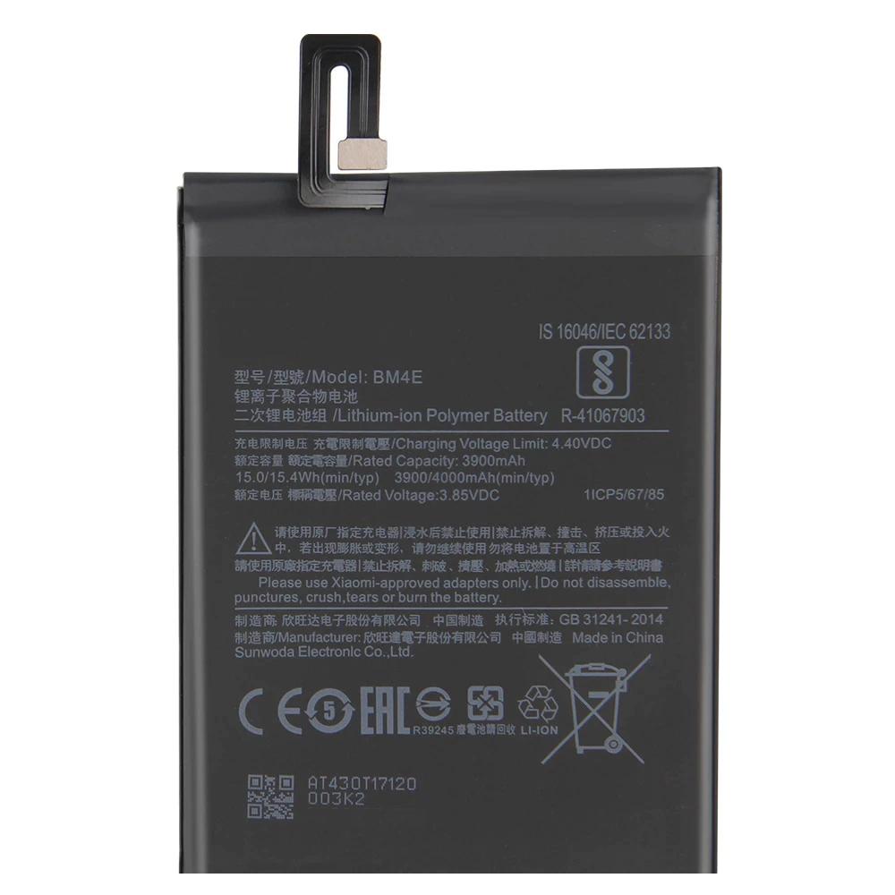 Original High Quality BM4E battery For Xiaomi Mi Pocophone F1 3900mAh