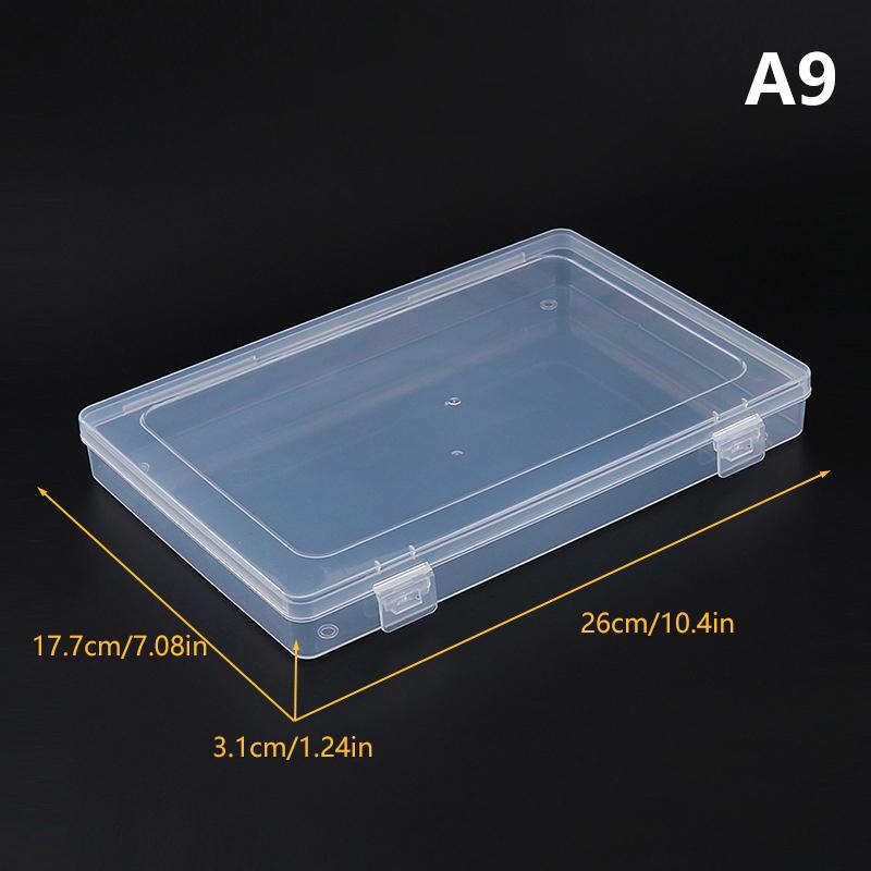 

1 шт., коробка для хранения украшений для дизайна ногтей, кейс со стразами, драгоценными камнями, бисерами, пластиковый контейнер, аксессуары для ногтей, пустой контейнер для маникюра своими руками A9