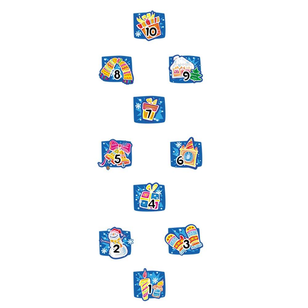 

PVC Cartoon Number Grids Self-adhesive Flooring Decals Creative Wall Art Kid s Room ZSZ3009