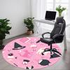 1pc Witch Theme Illustration Chair Carpet for Office, Soft, Non-Slip Polyester Mat, Office, Living Room, Bedroom, Durable Polyester Yy251207172