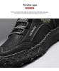 Men's Plus Size Handmade Leather Mid-top Boots - Thick Sole, Lace-up, Outdoor Casual