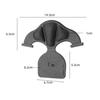 High-Top Heel Insert Soft with Buckle Fixation Blister-Preventing
