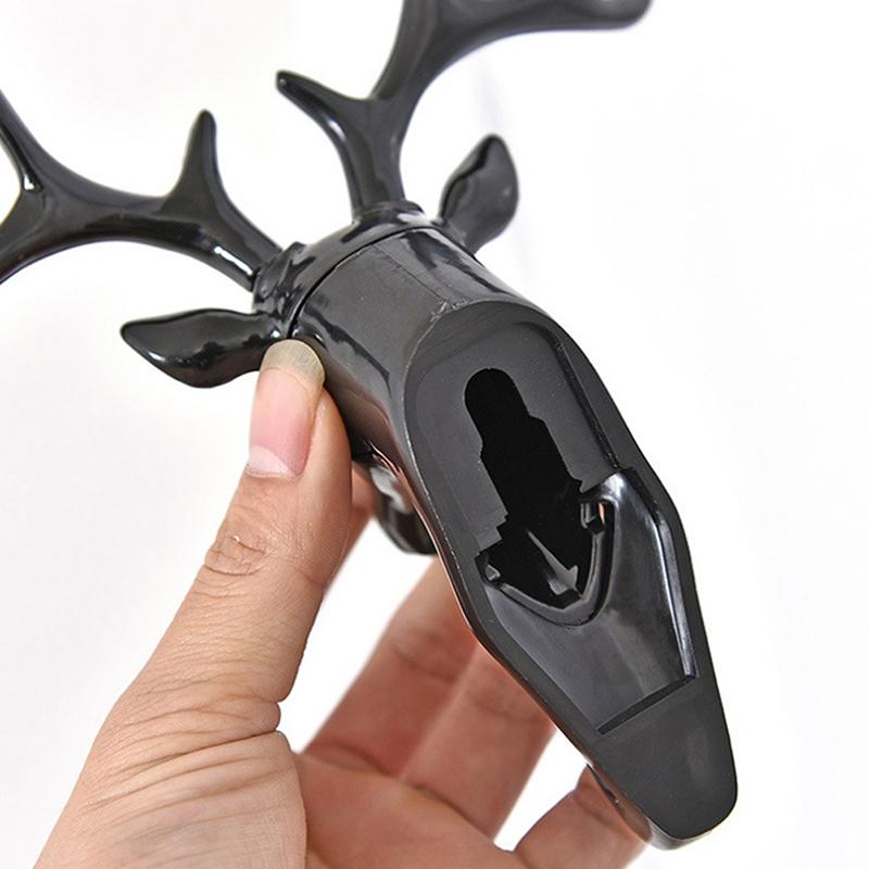 Wall Mounted Hooks Animal Head Rack Coat Caps Wall Hanger Horse Giraffe Elk Hooks Decor Accessories Personalized Hangers