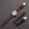 Cinturini per Orologi in Vera Pelle di Vitello con Fibbia a Farfalla 20mm 22mm 24mm 26mm Cinturino per Orologio Business Sostituzione Cinturino Orologio da Polso