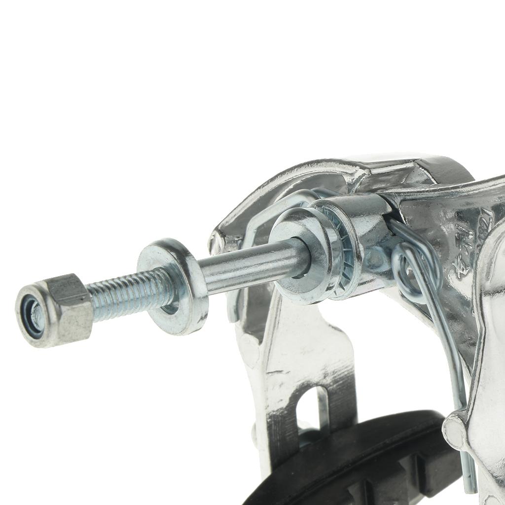 Bicycle Brake Caliper Alloy Material Dual Pivot Side Pull Front Replacement Strong Wear Resistance for Road Bike Parts