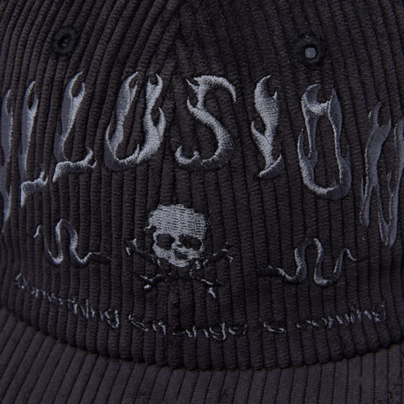 SSERPE Illusion Corduroy Cap Black